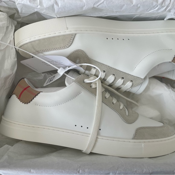 Burberry Checkered Sneakers Mens - Picture 10 of 11